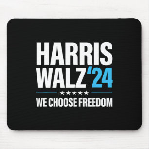 WAlzheimer 2024 Shirt Kamala Harris Tim W Presiden Mouse Mat