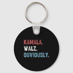 WAlzheimer Obviously 2024 Harris Waltz 2024 Electi Key Ring
