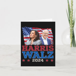 WAlzheimer President Election 2024 Kamala Harris T Card