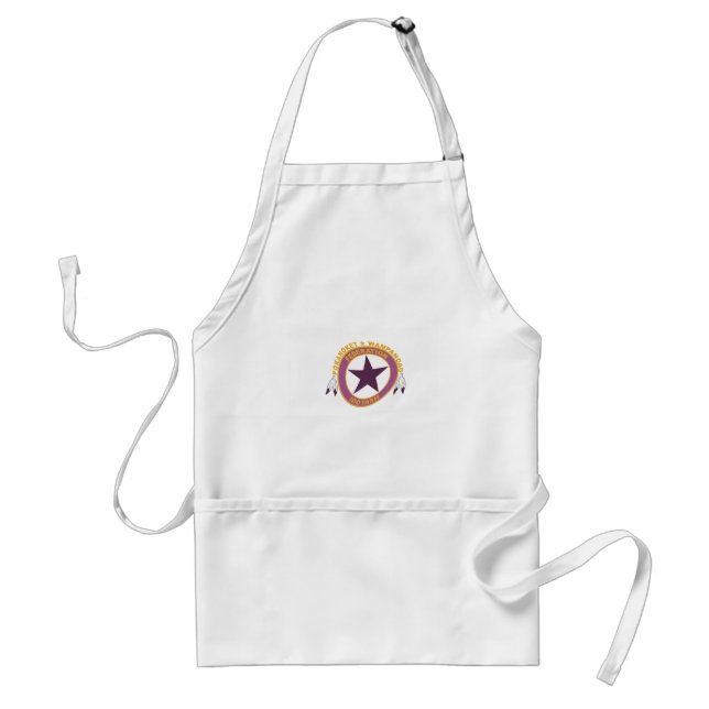 Wampanoag Tribe Flag Apron (Front)