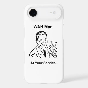 WAN Man At Your Service Retro Tech