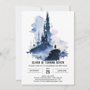 Wand Wielder Wizard Birthday Invitation