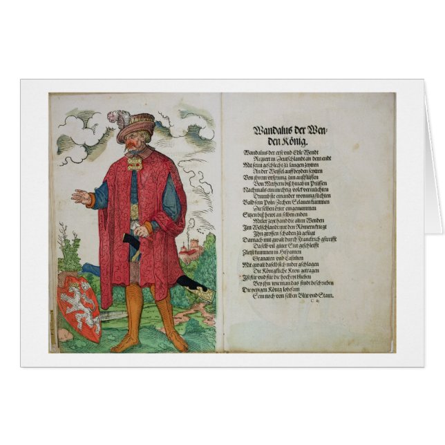 Wandalus, King of the 'Wenden', from 'The Origin o (Front Horizontal)