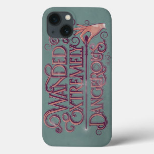 Wanded And Extremely Dangerous Graphic - Pink iPhone 13 Case
