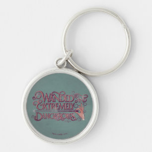 Wanded And Extremely Dangerous Graphic - Pink Key Ring