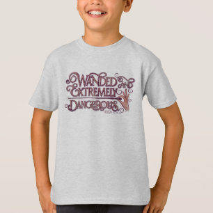 Wanded And Extremely Dangerous Graphic - Pink T-Shirt