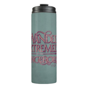 Wanded And Extremely Dangerous Graphic - Pink Thermal Tumbler
