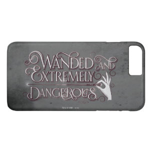 Wanded And Extremely Dangerous Graphic - White iPhone 8 Plus/7 Plus Case