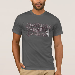 Wanded And Extremely Dangerous Graphic - White T-Shirt