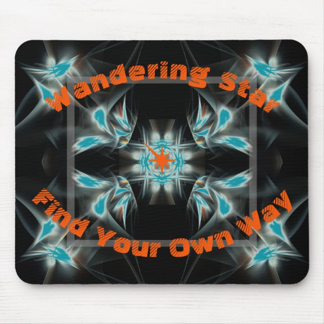 Wandeering Star Mouse Mat (Front)