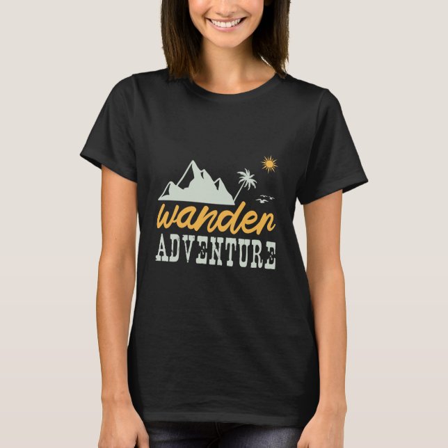 Wander adventure T-Shirt (Front)