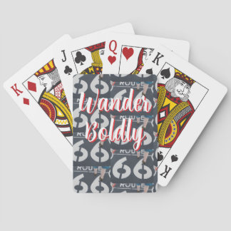 Wander Boldly Playing Cards