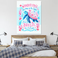 Wander Free Swim in the Sea
