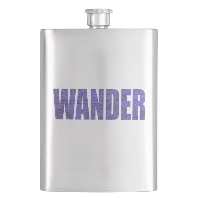 Wander Hip Flask (Front)