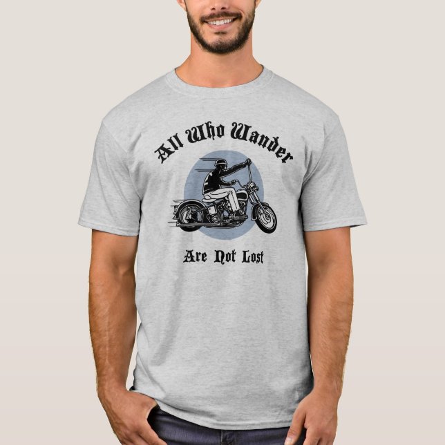 wander-lost-LTT T-Shirt (Front)