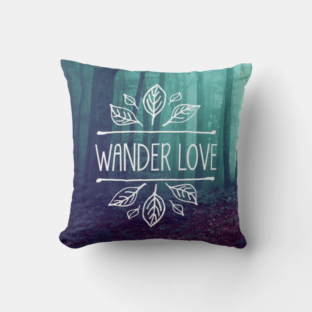 Wander Love - Pillow (Front)