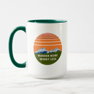 Wander more Worry less Mug