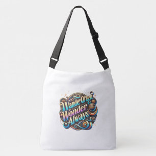 Wander Often, Wonder Always – Inspirational Crossbody Bag