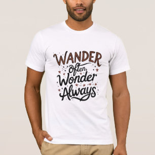 Wander Often, Wonder Always T-Shirt