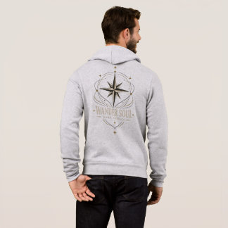 Wander Soul North Star Adult Zip-Up Sweatshirt