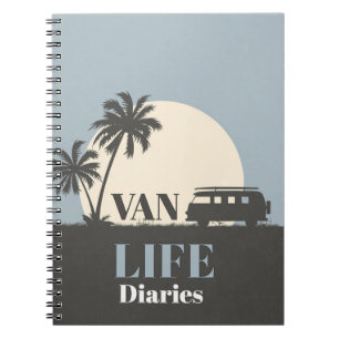 WANDER! 🚐 Van Life Diary Notebook