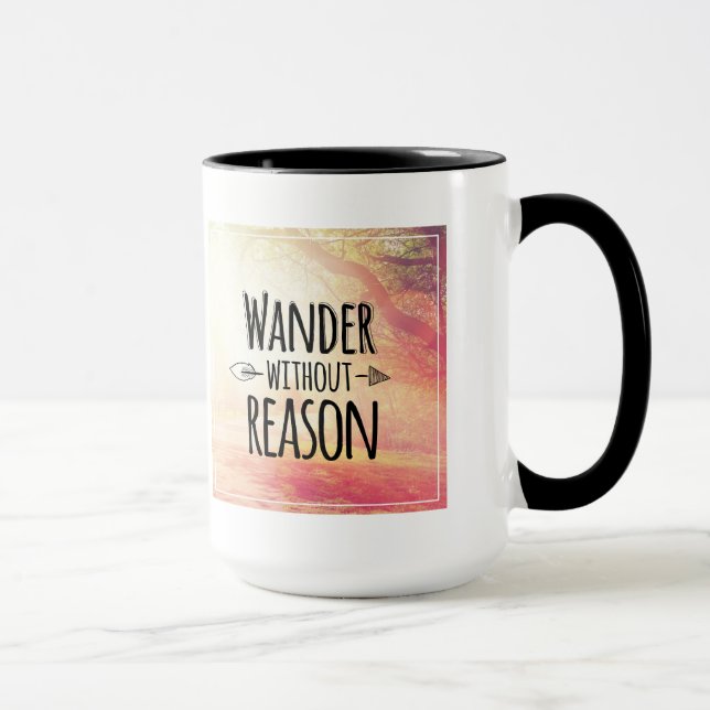 Wander Without Reason Mug (Right)