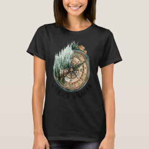 Wander Woman Explore Nature Family Her T-Shirt