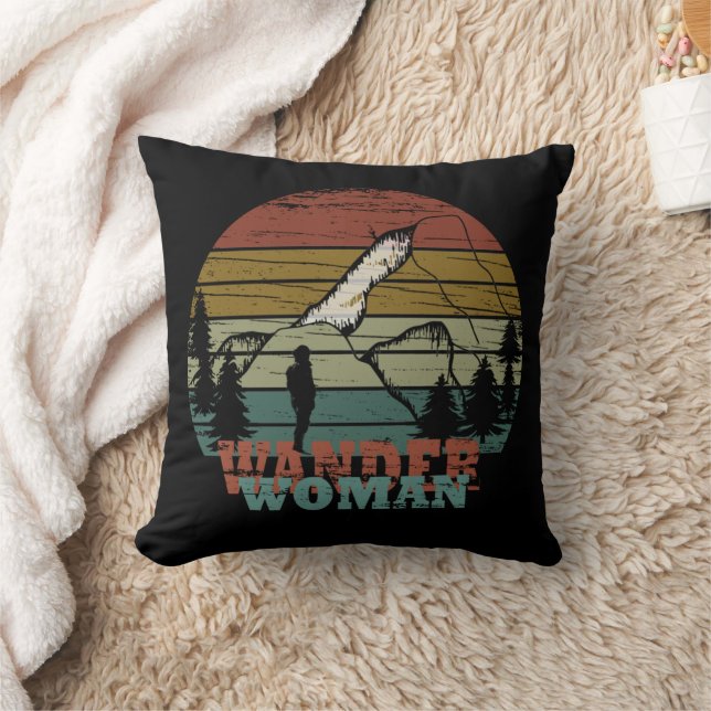 wander woman hiking cushion (Blanket)