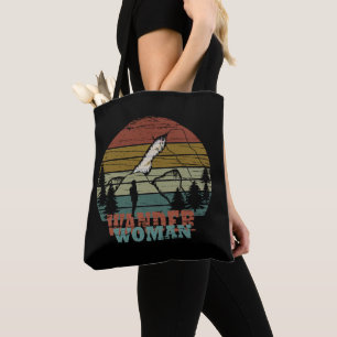 Wander woman hiking tote bag