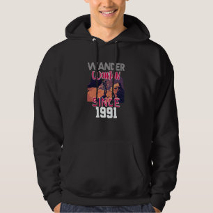 Wander woman since 1991 hoodie