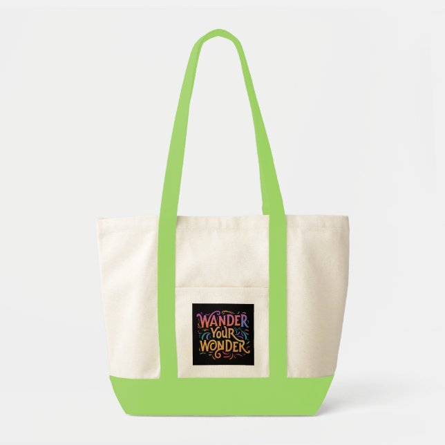 wander your wonder tote bag (Front)