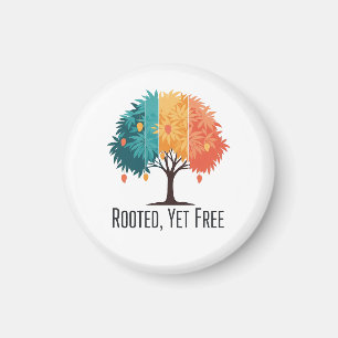 WanderBloom – Artistic Souvenir Magnet from India"