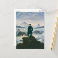Wanderer above the Sea of Fog by Caspar Friedrich