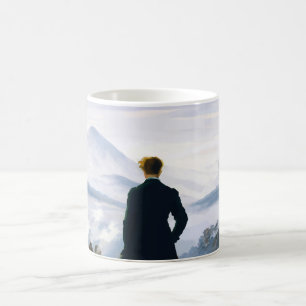 Wanderer above the Sea of Fog, Caspar D Friedrich Coffee Mug