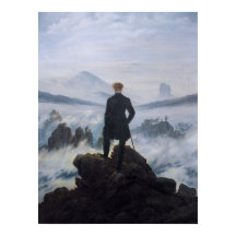 Wanderer Above the Sea of Fog – Friedrich