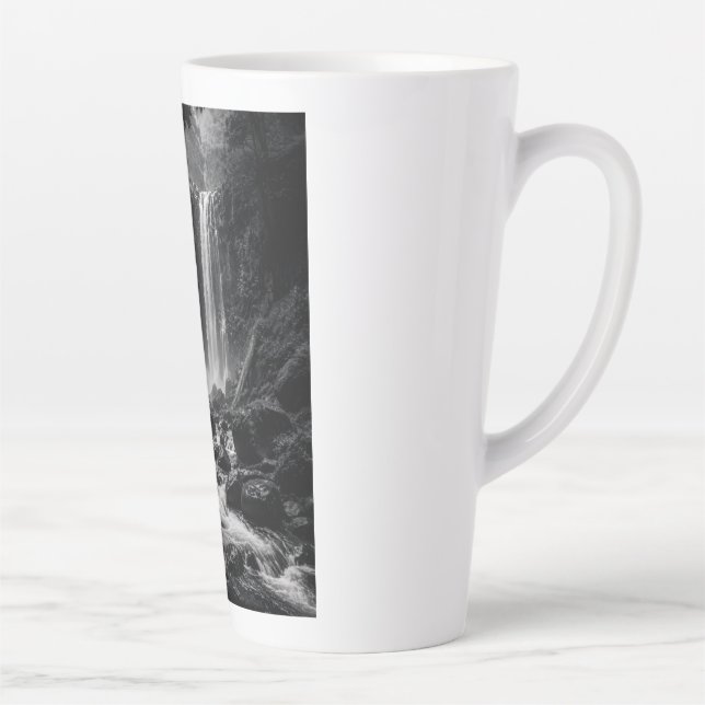 Wanderer Collection WO06 – Hidden Waterfall Explor Latte Mug (Right)