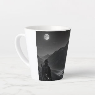 Wanderer Collection WO08 – Moonlit Mountain Overlo Latte Mug