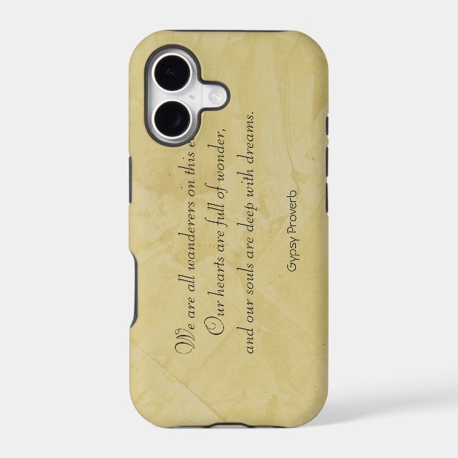 Wanderers - Gypsy Proverb iPhone 7 Plus Case (Back)