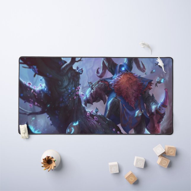 Wandering Caretaker Gaming Desk Mat | Customisable (Kids Table)
