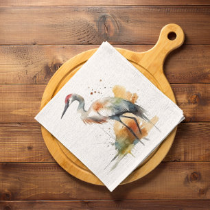Wandering Crane Napkin