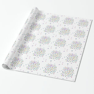 Wandering Mini Bugs and Mini Beasts Wrapping Paper