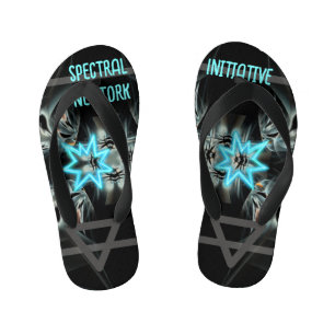 Wandering Star Spectral Network Kid's Flip Flops