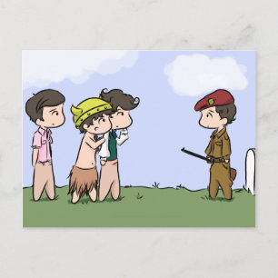 Wandering Tinies postcard