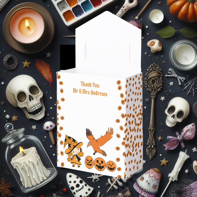Wandering Witch Party Halloween Raven Birthday Fun Favour Box (Wandering Witch Party Halloween Raven Birthday Fun Favor Boxes)