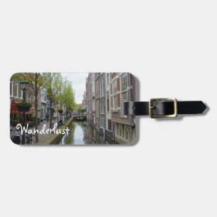 Wanderlust 3 luggage tag
