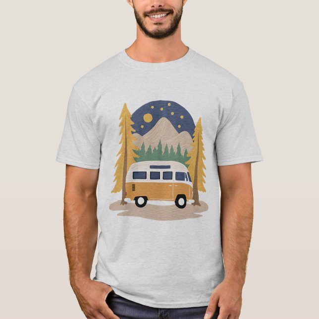 Wanderlust - Adventure Awaits T-Shirt (Front)