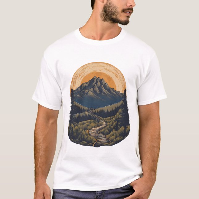 Wanderlust Adventure - Explore The World Travel  T-Shirt (Front)