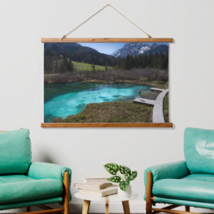 Wanderlust at Zelenci, Slovenia Hanging Tapestry