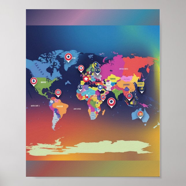 Wanderlust Awaits Poster (Front)