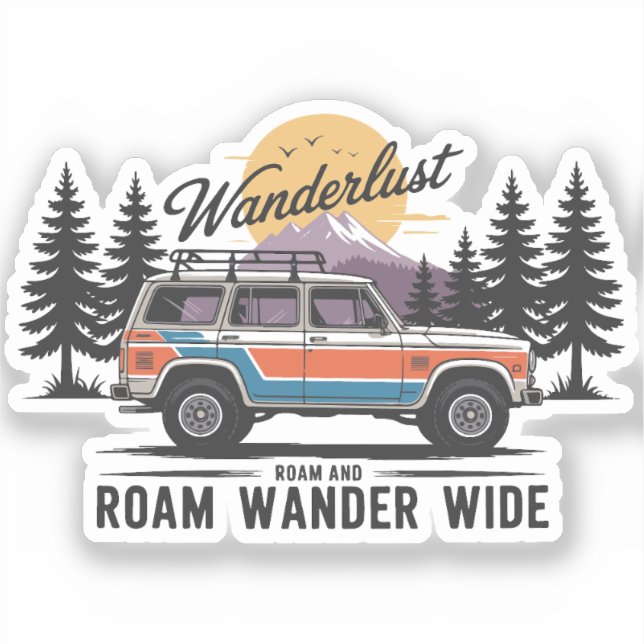 Wanderlust Camper - Roam and Roam Wander Wide (Front)